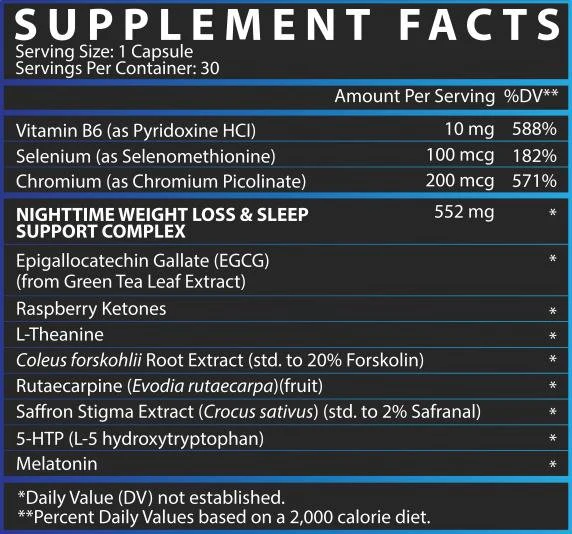 Nutrex LIPO-6 NIGHTTIME - Image 3