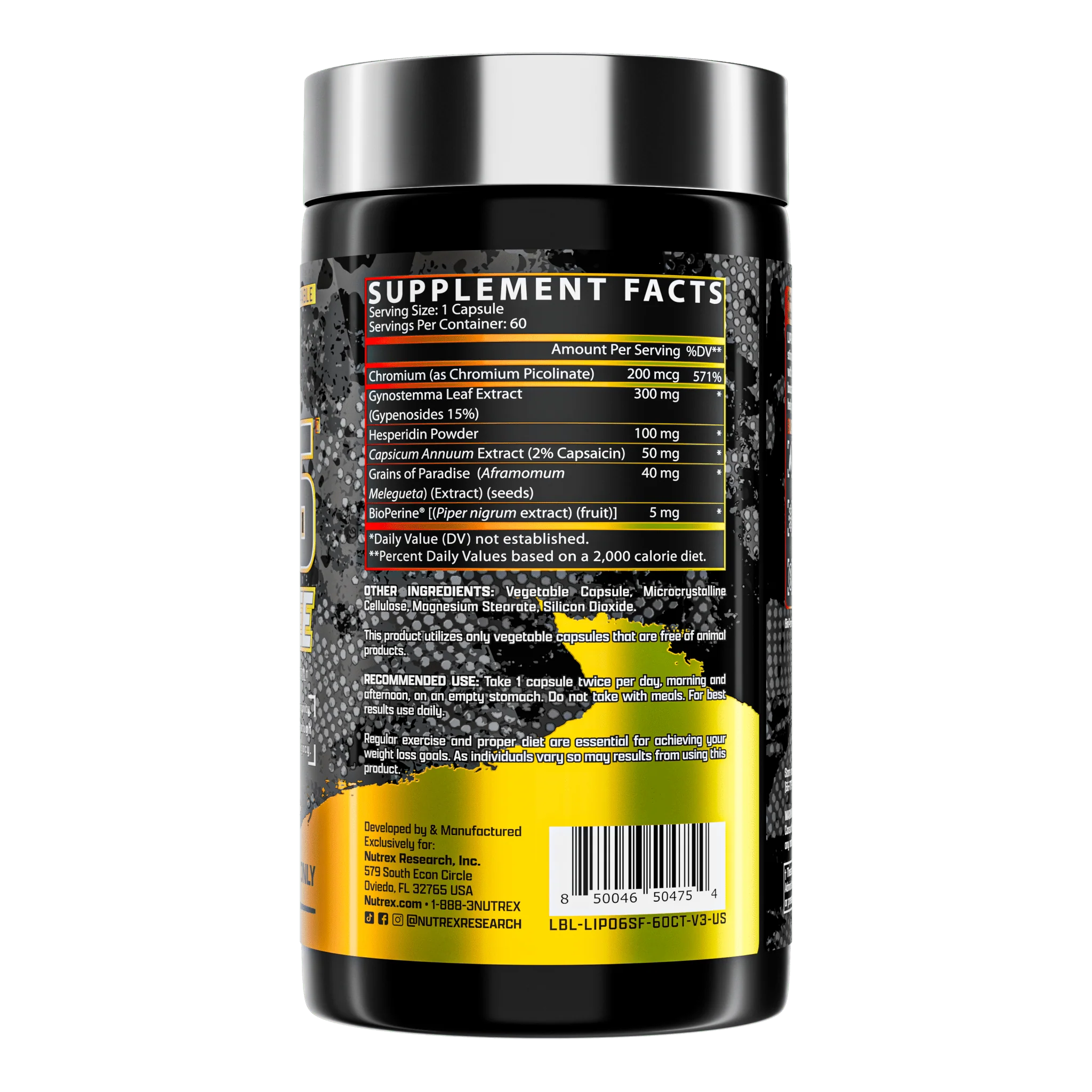 Nutrex LIPO-6 Stim-Free Appetite Control - Image 4
