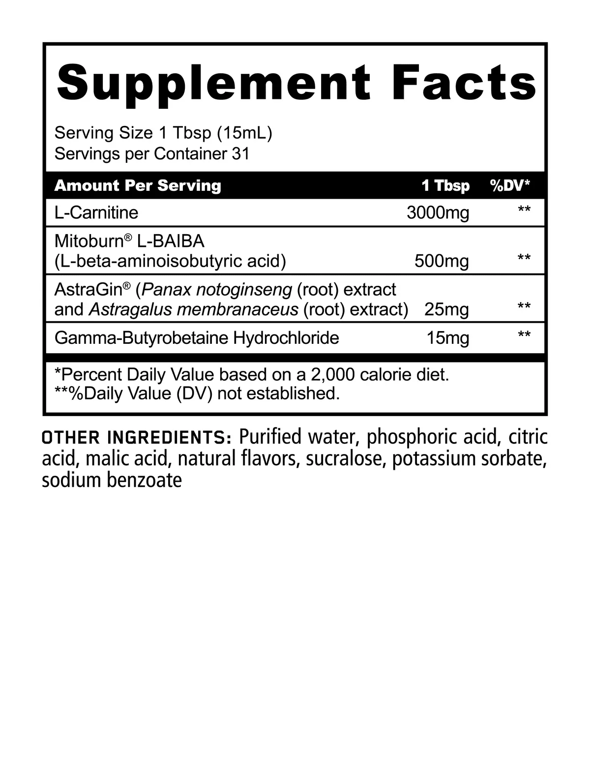 PANDA Supplements BURN Stim-Free Liquid Thermogenic - Image 4