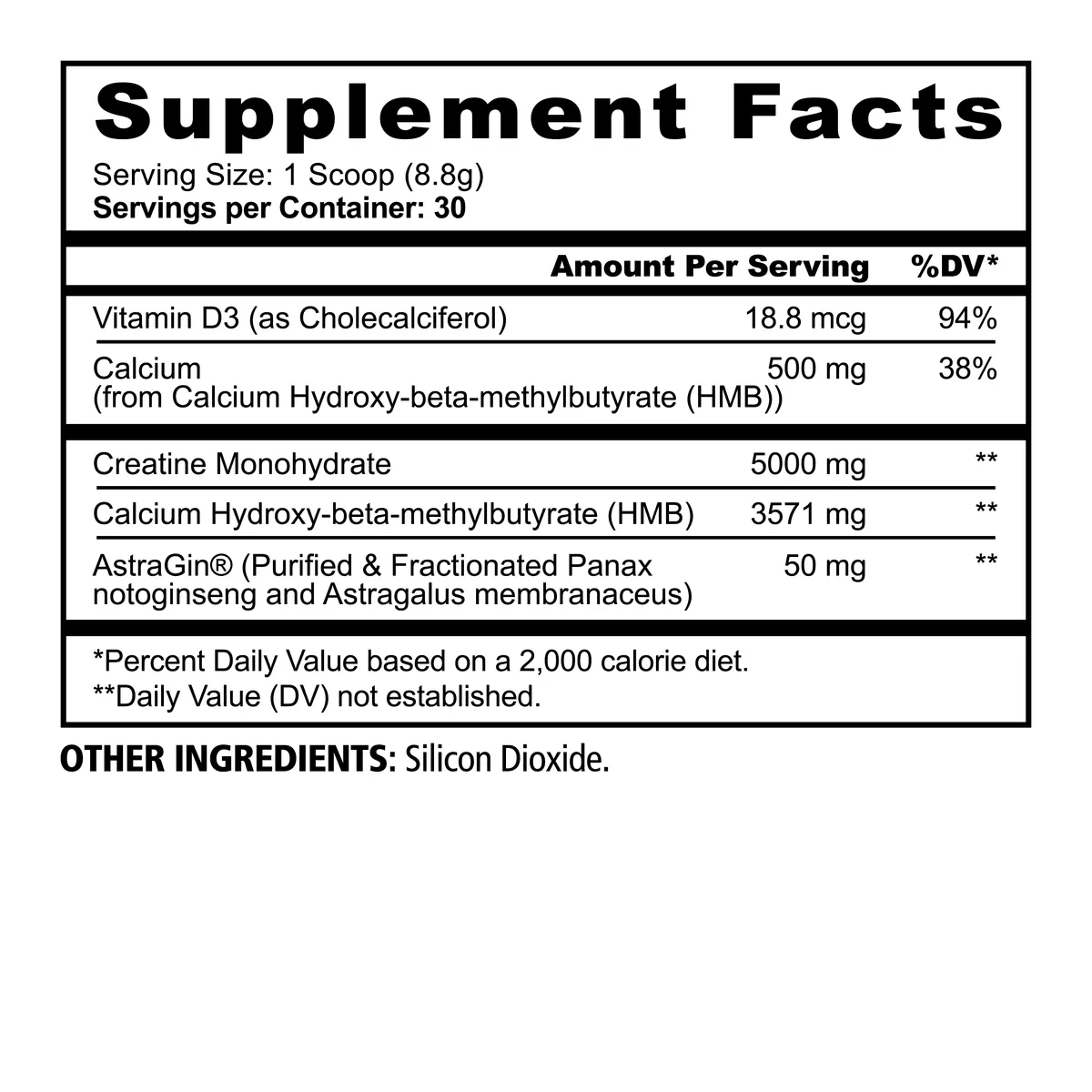 PANDA Supplements Creatine + HMB - Image 3