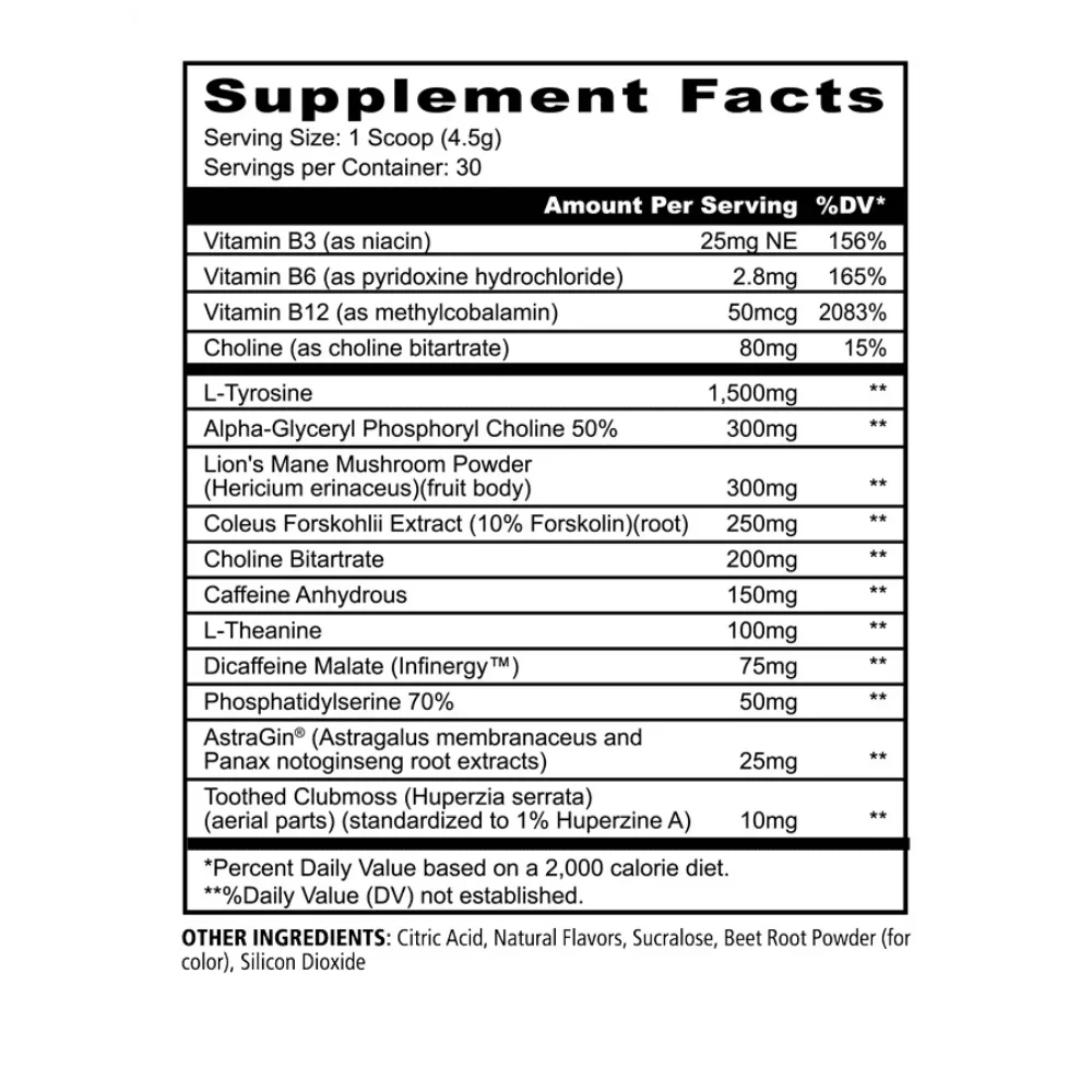 PANDA Supplements Focus Super Nootropic 3.0 - Image 6