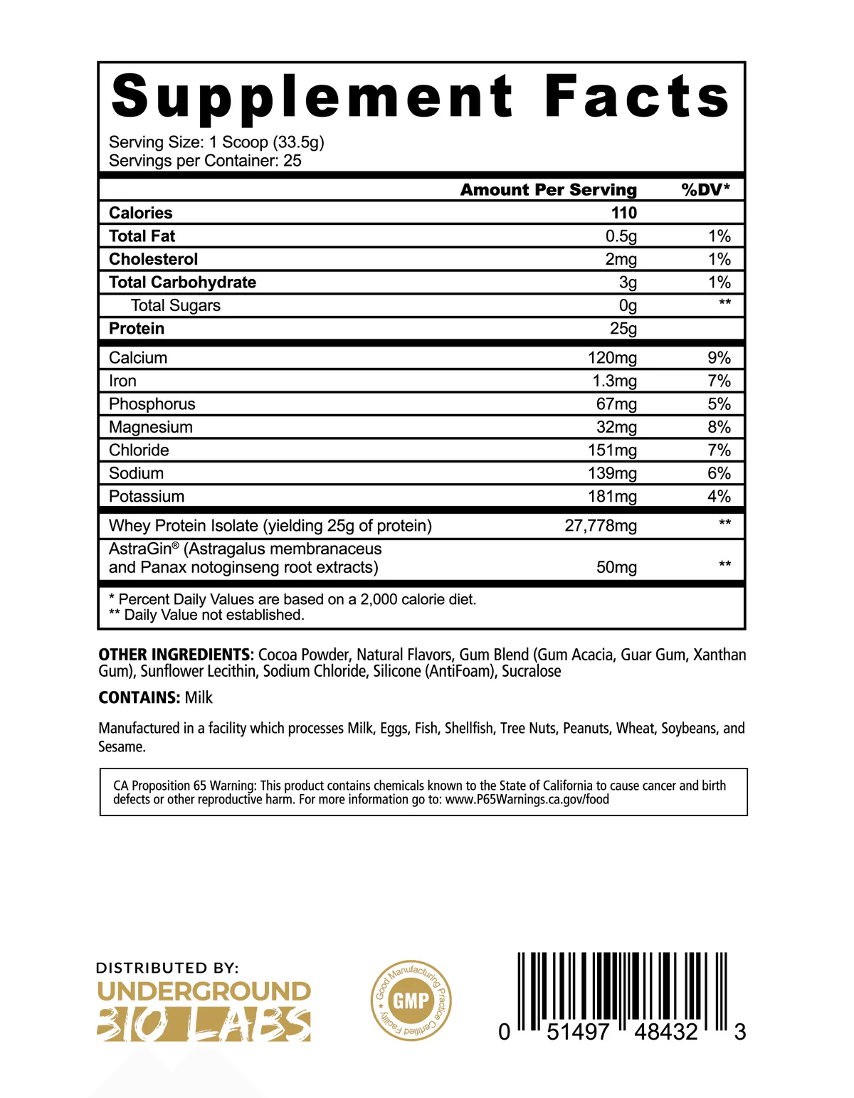 PANDA Supplements Fuel Isolate Protein - Image 2