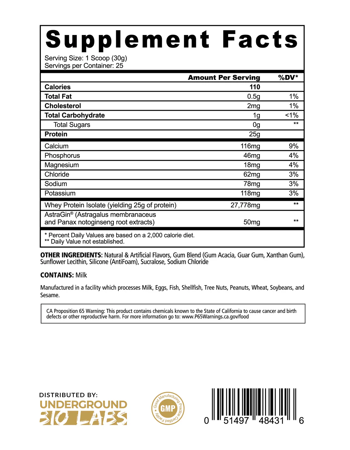 PANDA Supplements Fuel Isolate Protein - Image 4