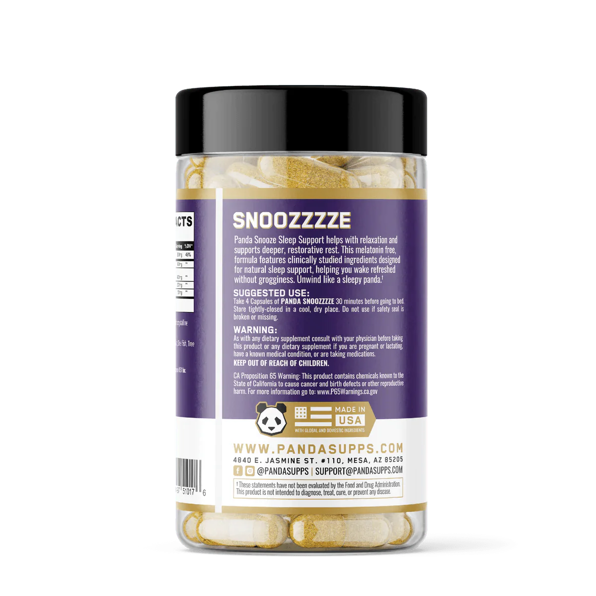 PANDA Supplements SNOOZZZZE - Image 2