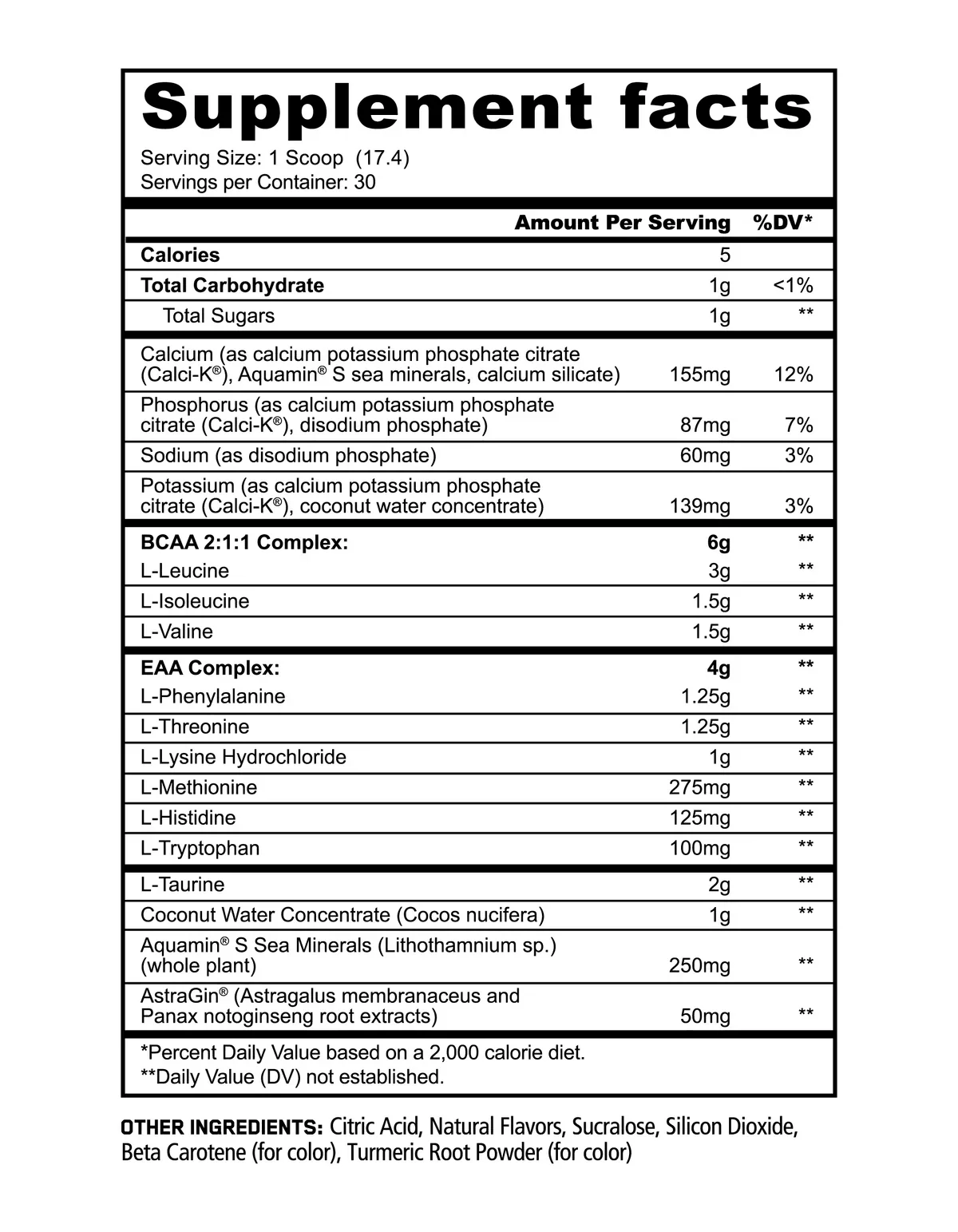 PANDA Supplements Aminos BCAA + EAA - Image 10