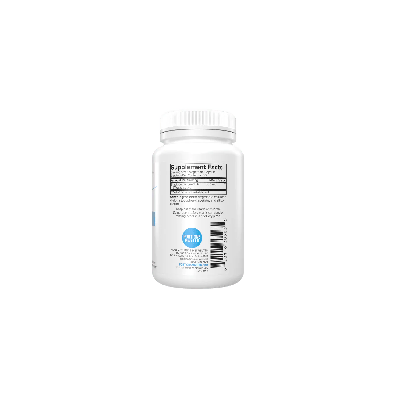 Portions Master Black Cumin Seed Oil - Image 4