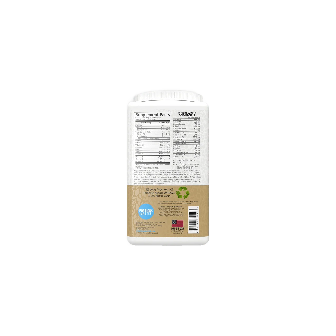 Portions Master Keto Body Protein Peptides - Image 2