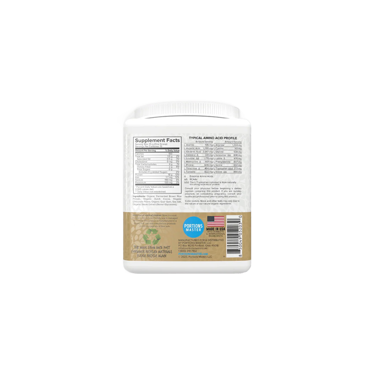 Portions Master Plant Protein - Image 11
