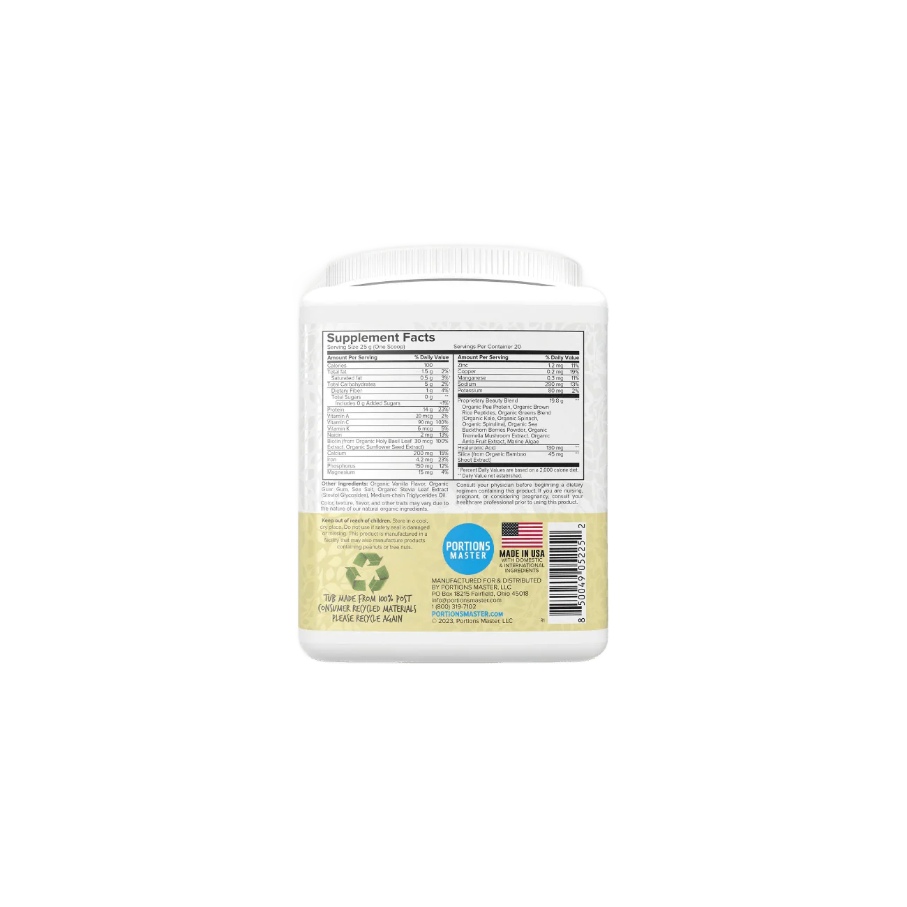 Portions Master Vegan Collagen Builder - Image 7