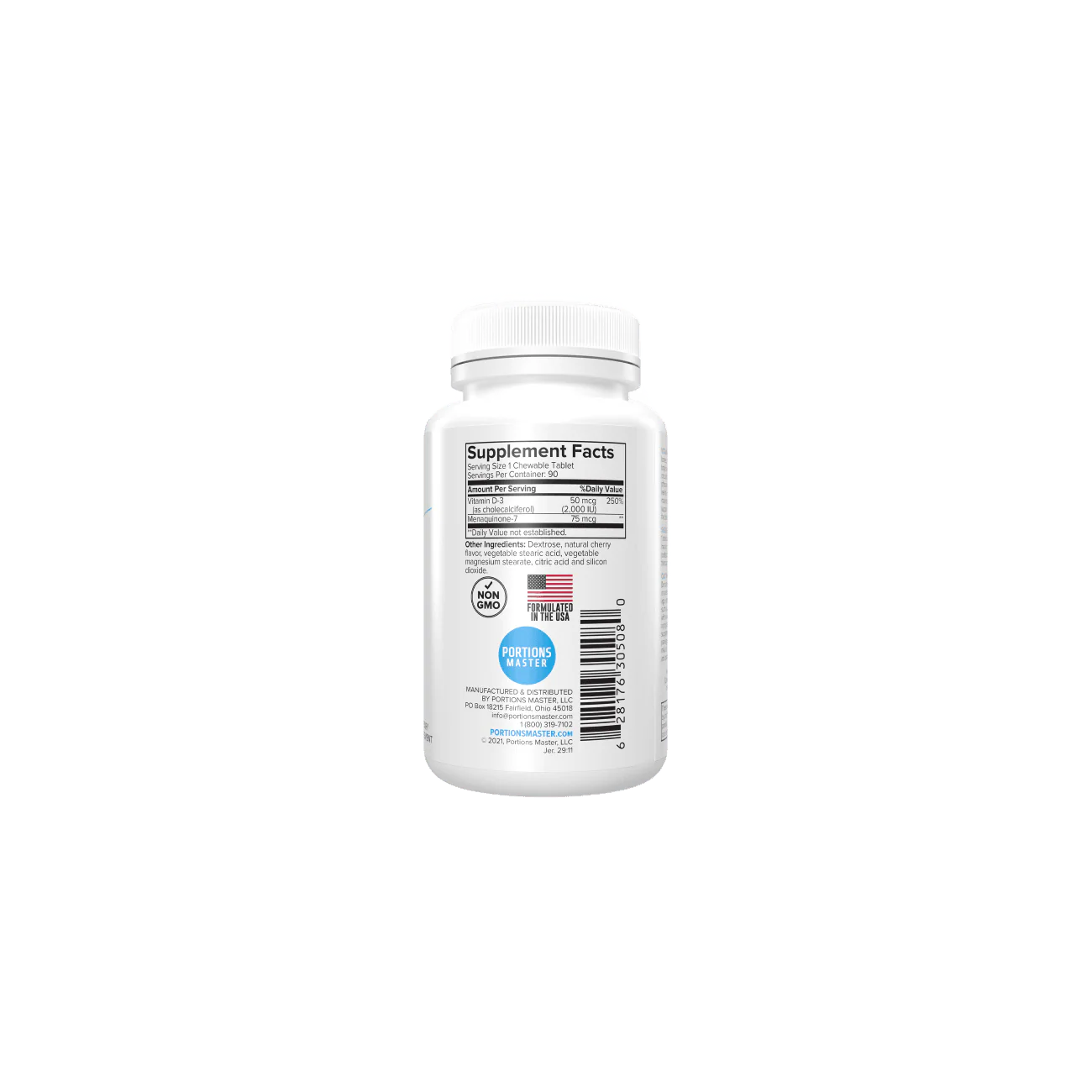 Portions Master Vitamin D3 & K2 - Image 4