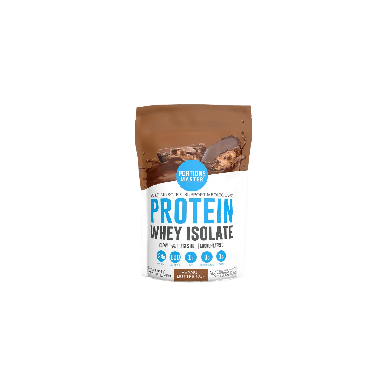 Portions Master Whey Isolate Protein - Image 3