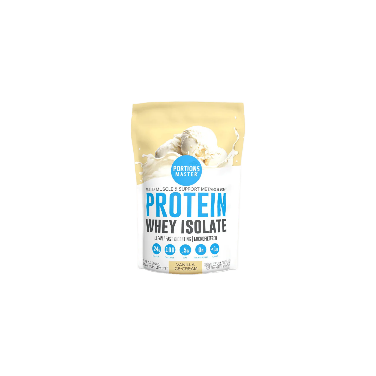Portions Master Whey Isolate Protein - Image 4