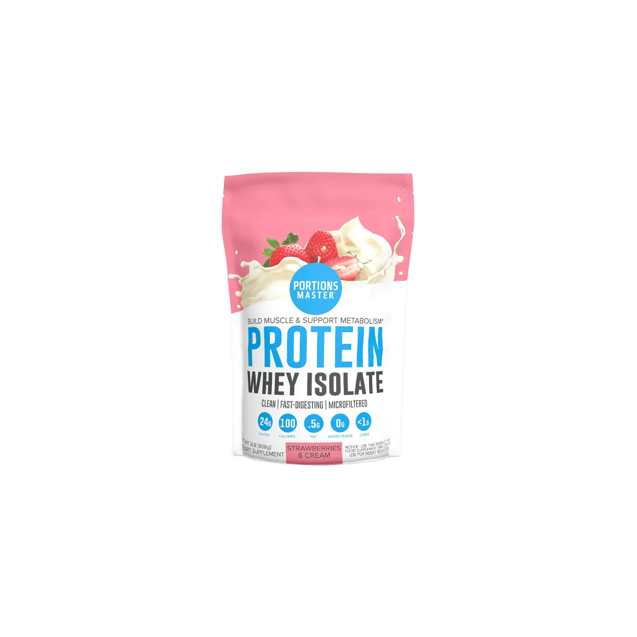 Portions Master Whey Isolate Protein - Image 5