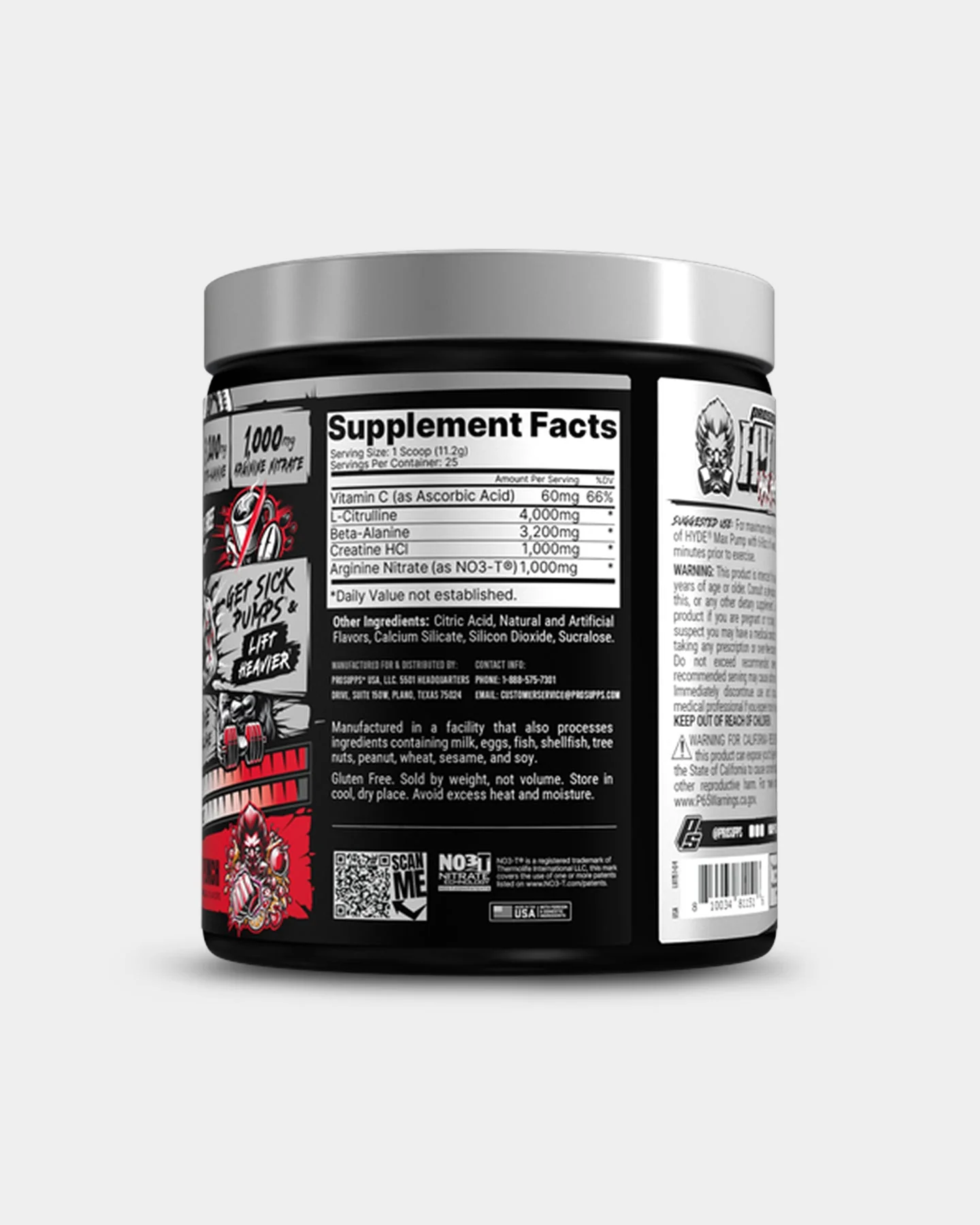 Pro Supps HYDE Max Pump Stim-Free Pre Workout - Image 10