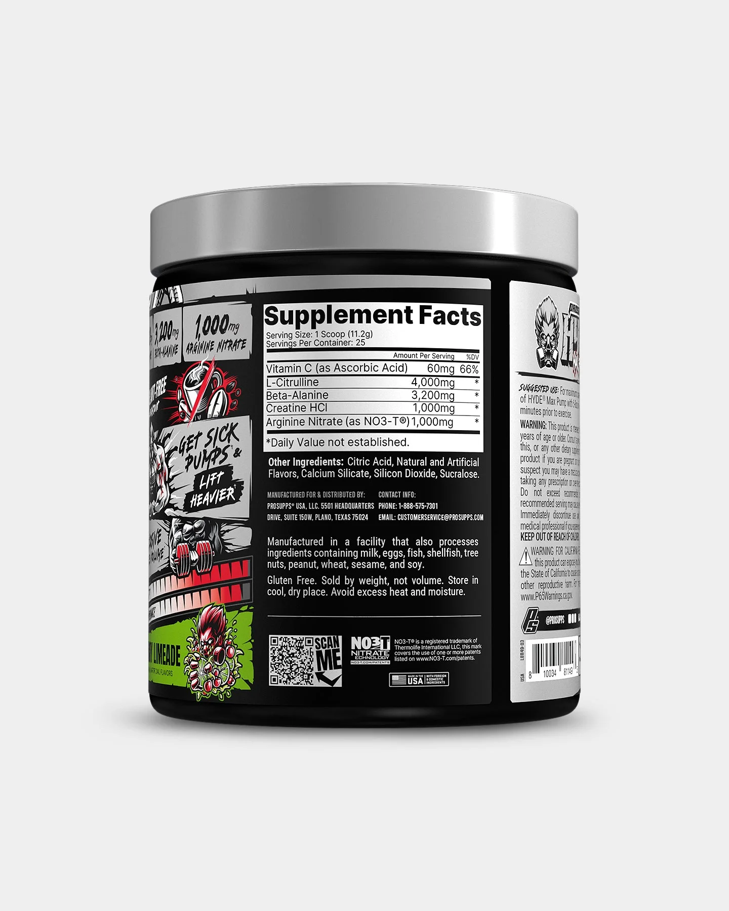 Pro Supps HYDE Max Pump Stim-Free Pre Workout - Image 6