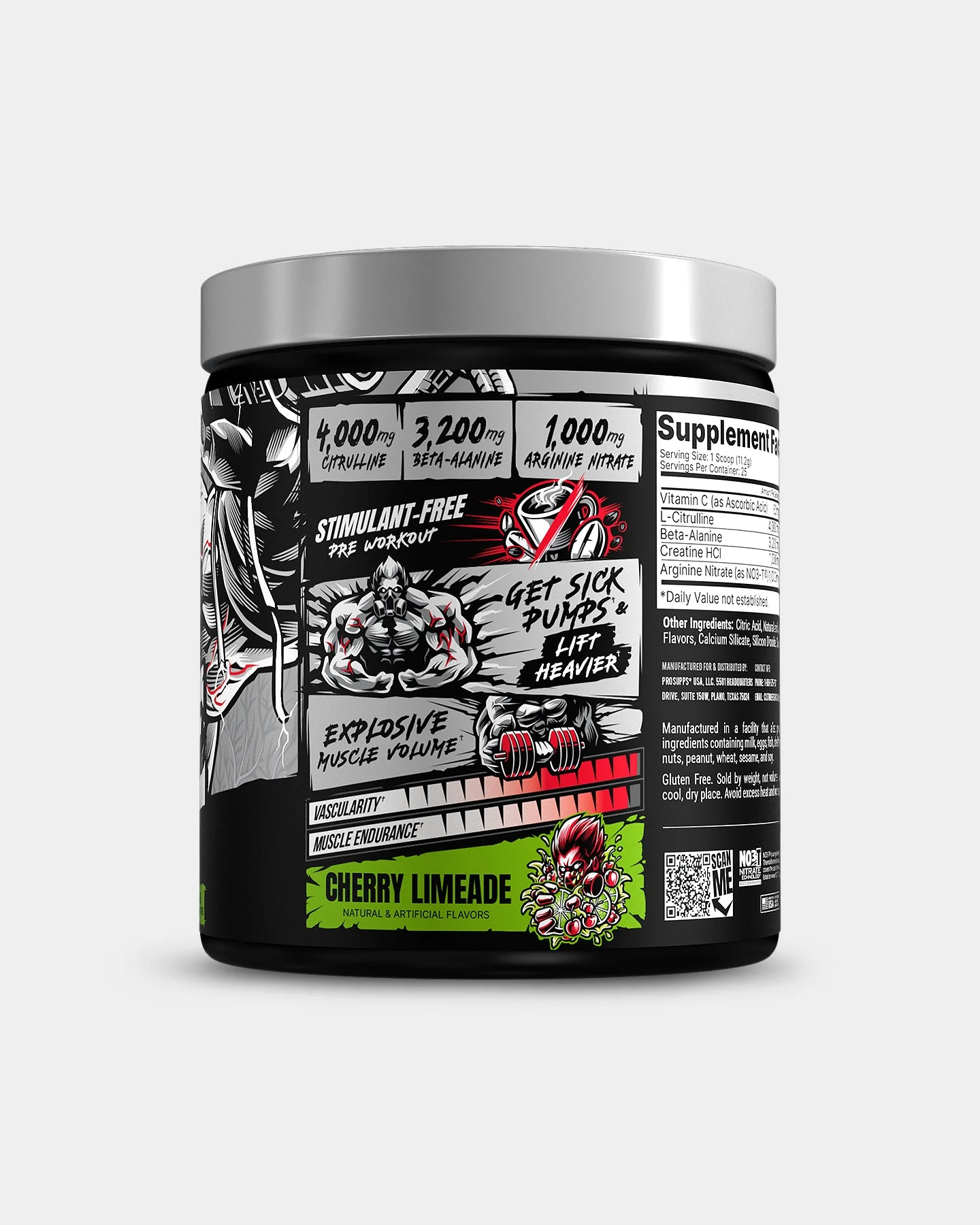 Pro Supps HYDE Max Pump Stim-Free Pre Workout - Image 7