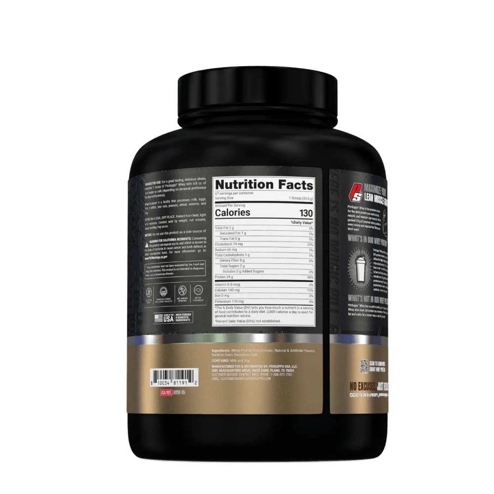 Pro Supps Whey Concentrate Chocolate - Image 4