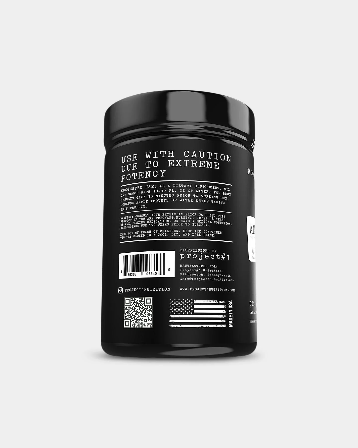 Project#1 Nutrition Amp-Nox Pre-Workout - Image 3
