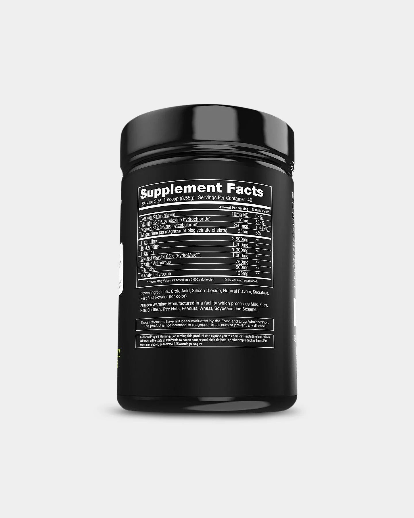 Project#1 Nutrition Amp-Nox Pre-Workout - Image 8