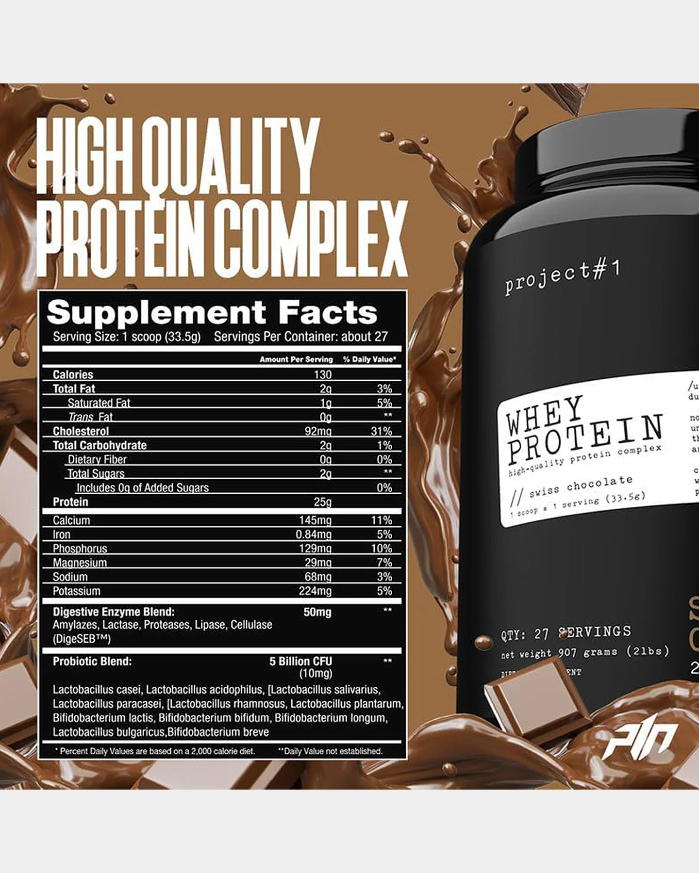 Project#1 Nutrition Whey Protein - Image 4