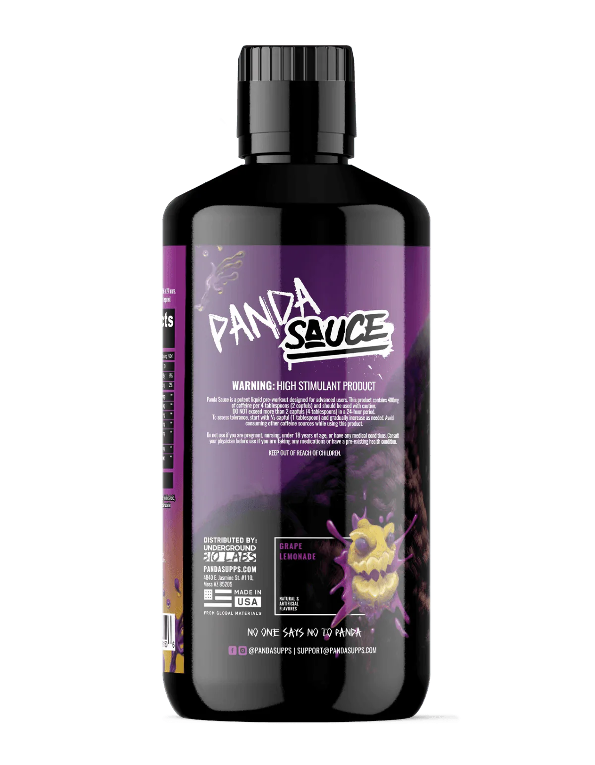 Pump Sauce x PANDA Supplements Liquid Pre-Workout - Image 3