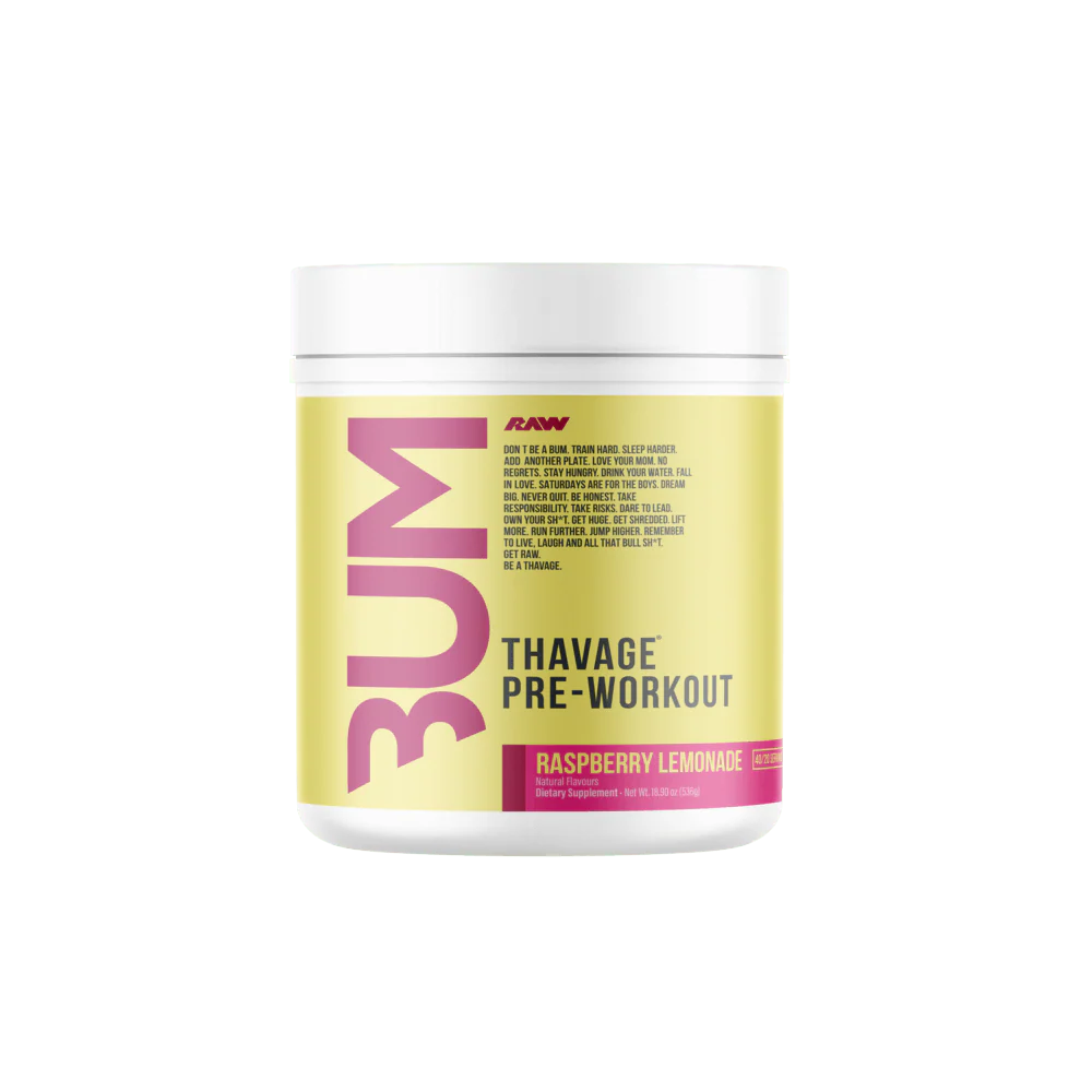 RAW Nutrition BUM Thavage Pre Workout - Image 2