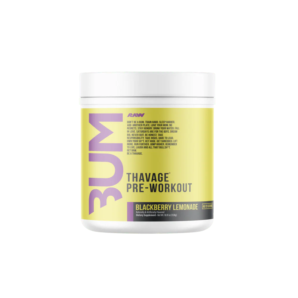 RAW Nutrition BUM Thavage Pre Workout - Image 5