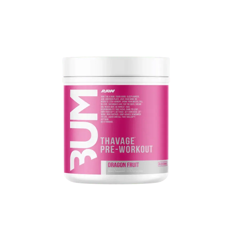 RAW Nutrition BUM Thavage Pre Workout - Image 6