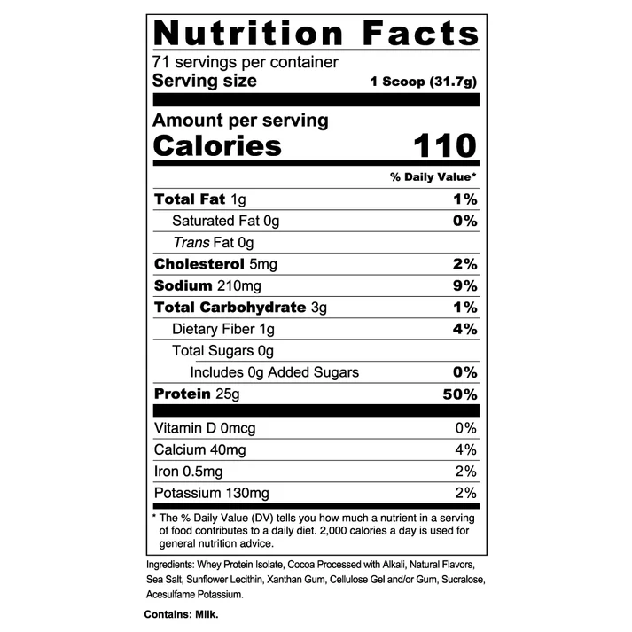 Redcon1 Isotope 100% Whey Isolate Protein 71 Servings - Image 5