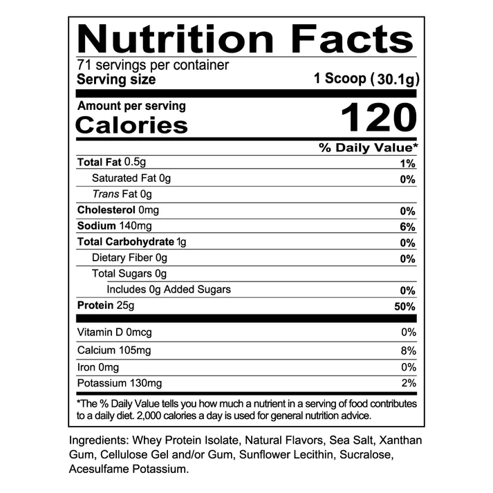 Redcon1 Isotope 100% Whey Isolate Protein 71 Servings - Image 6