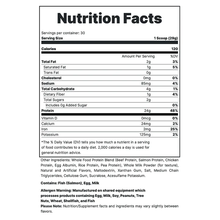 Redcon1 MRE Lite Whole Food Protein 30 Servings - Image 10