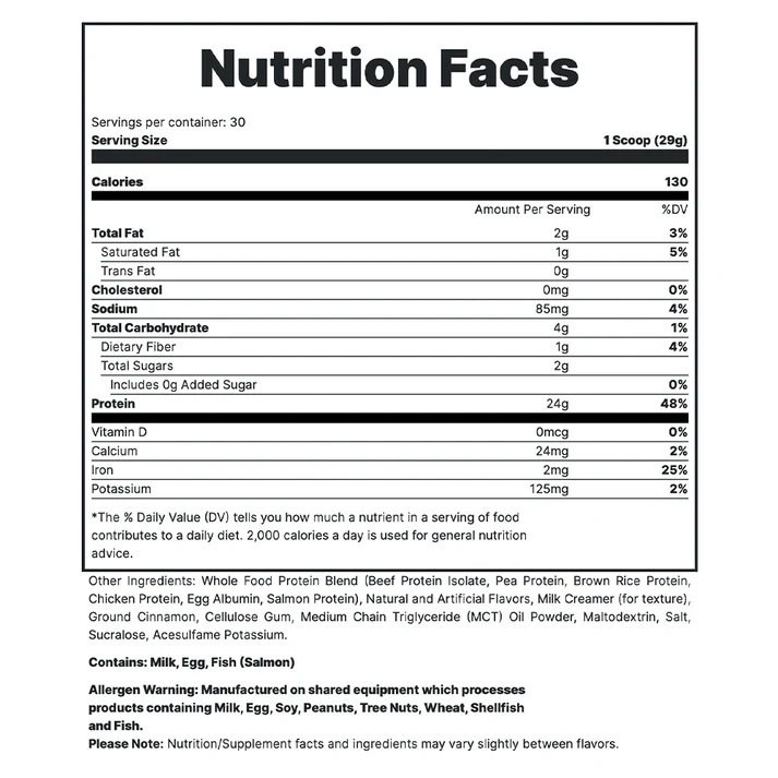 Redcon1 MRE Lite Whole Food Protein 30 Servings - Image 11