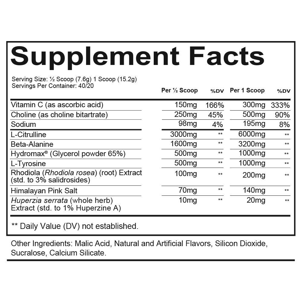 Redcon1 Total War Pump Non-Stim Preworkout - Image 3