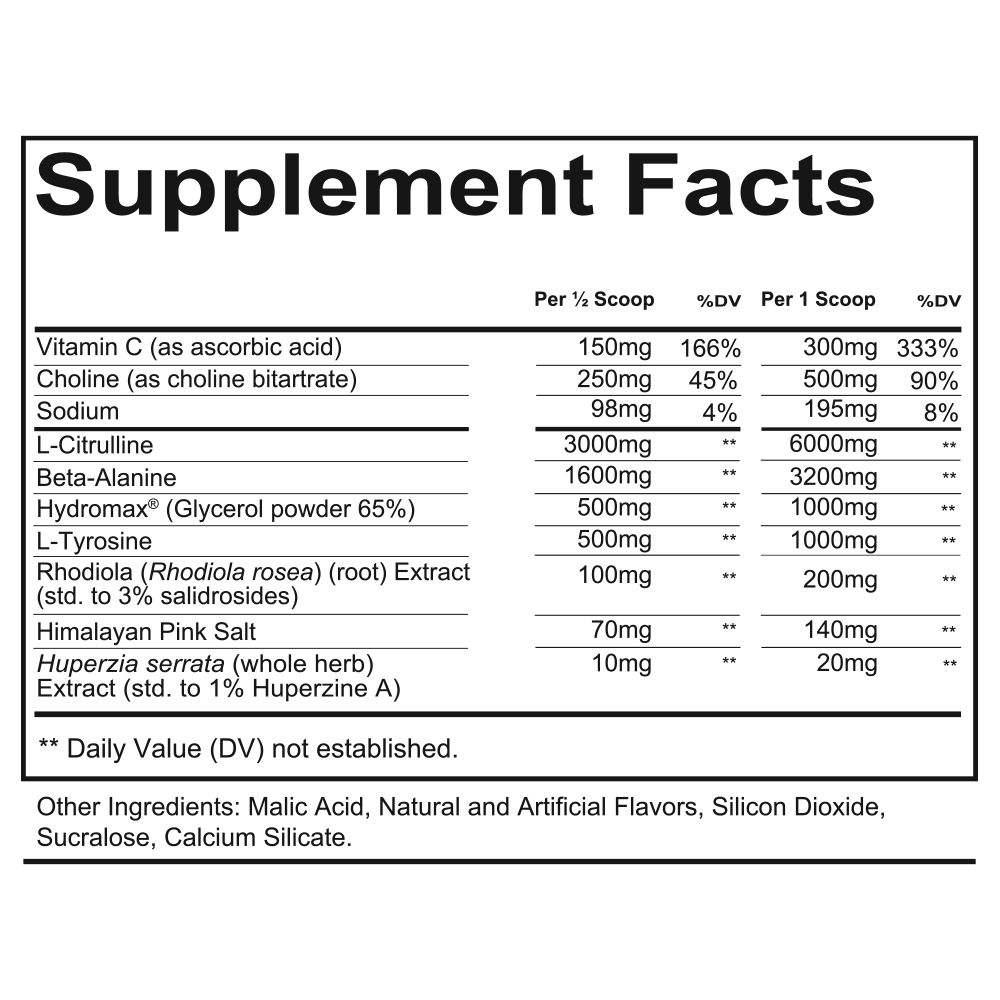 Redcon1 Total War Pump Non-Stim Preworkout - Image 4