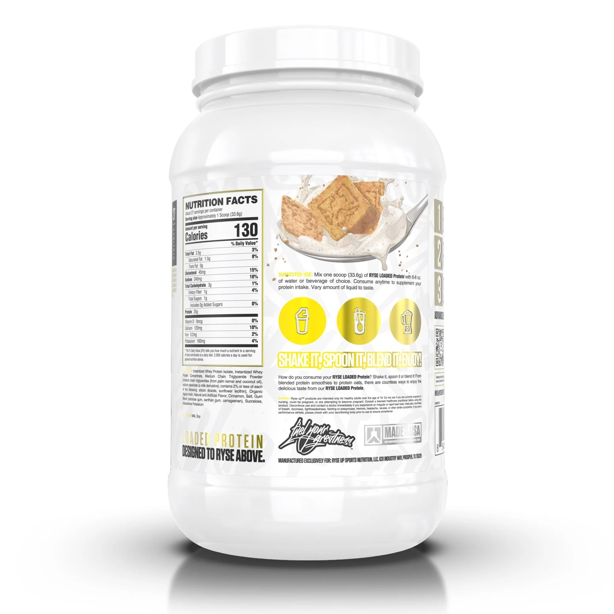 Ryse Loaded Protein, 27 Servings - Image 15