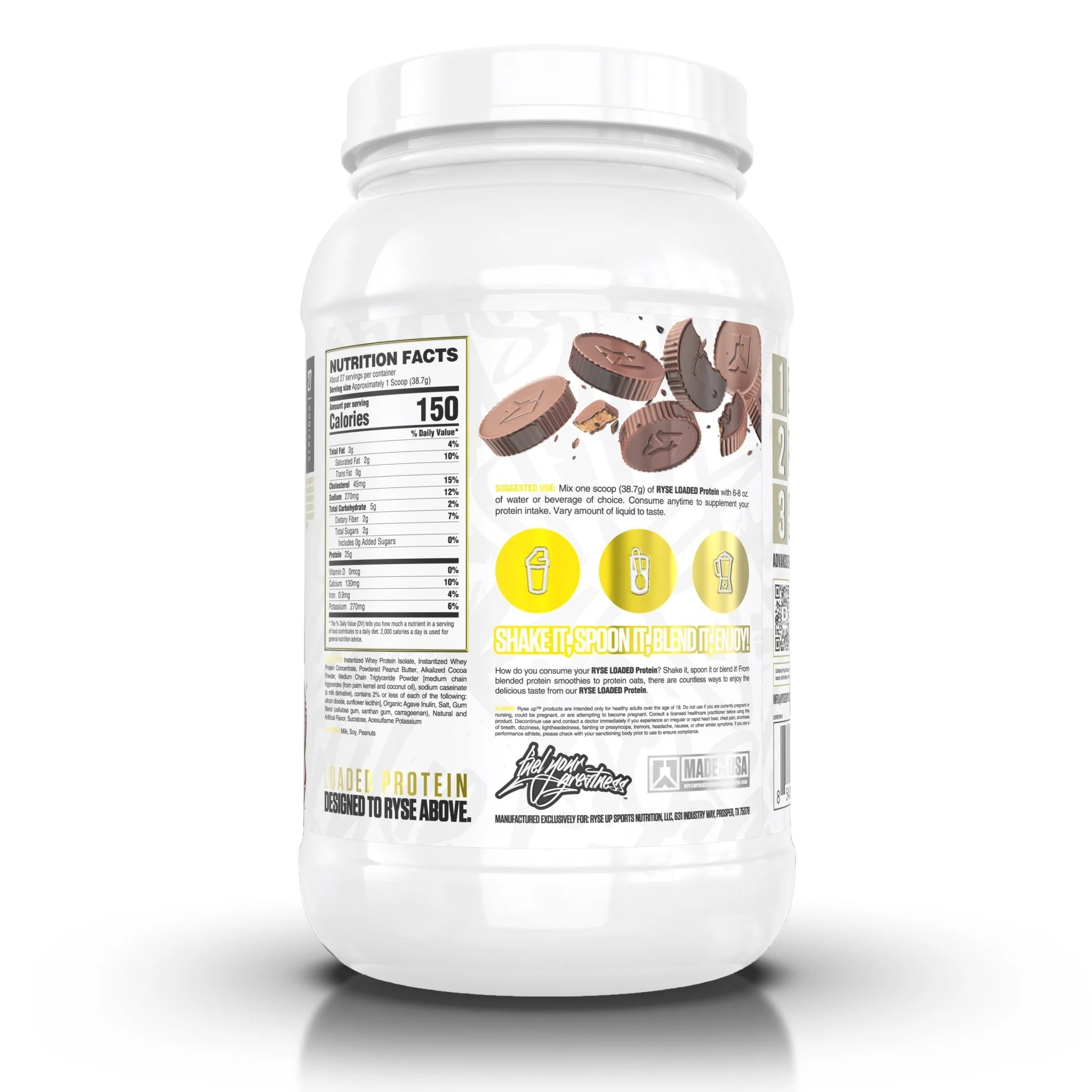 Ryse Loaded Protein, 27 Servings - Image 27