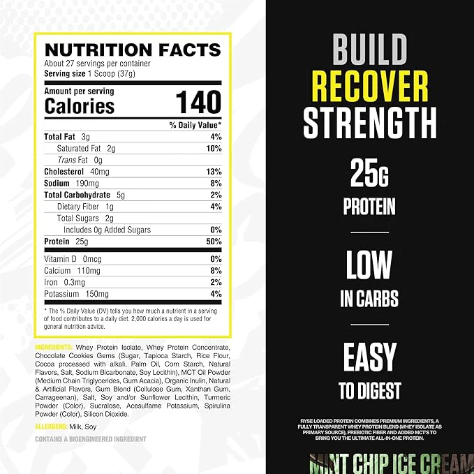 Ryse Loaded Protein, 27 Servings - Image 37