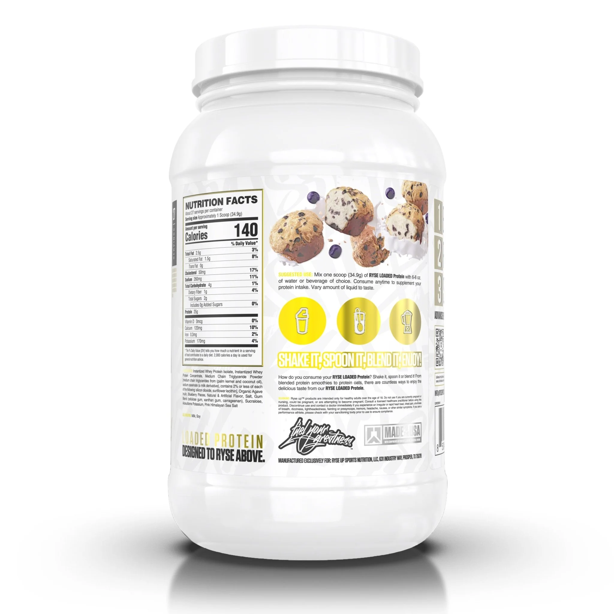 Ryse Loaded Protein, 27 Servings - Image 6