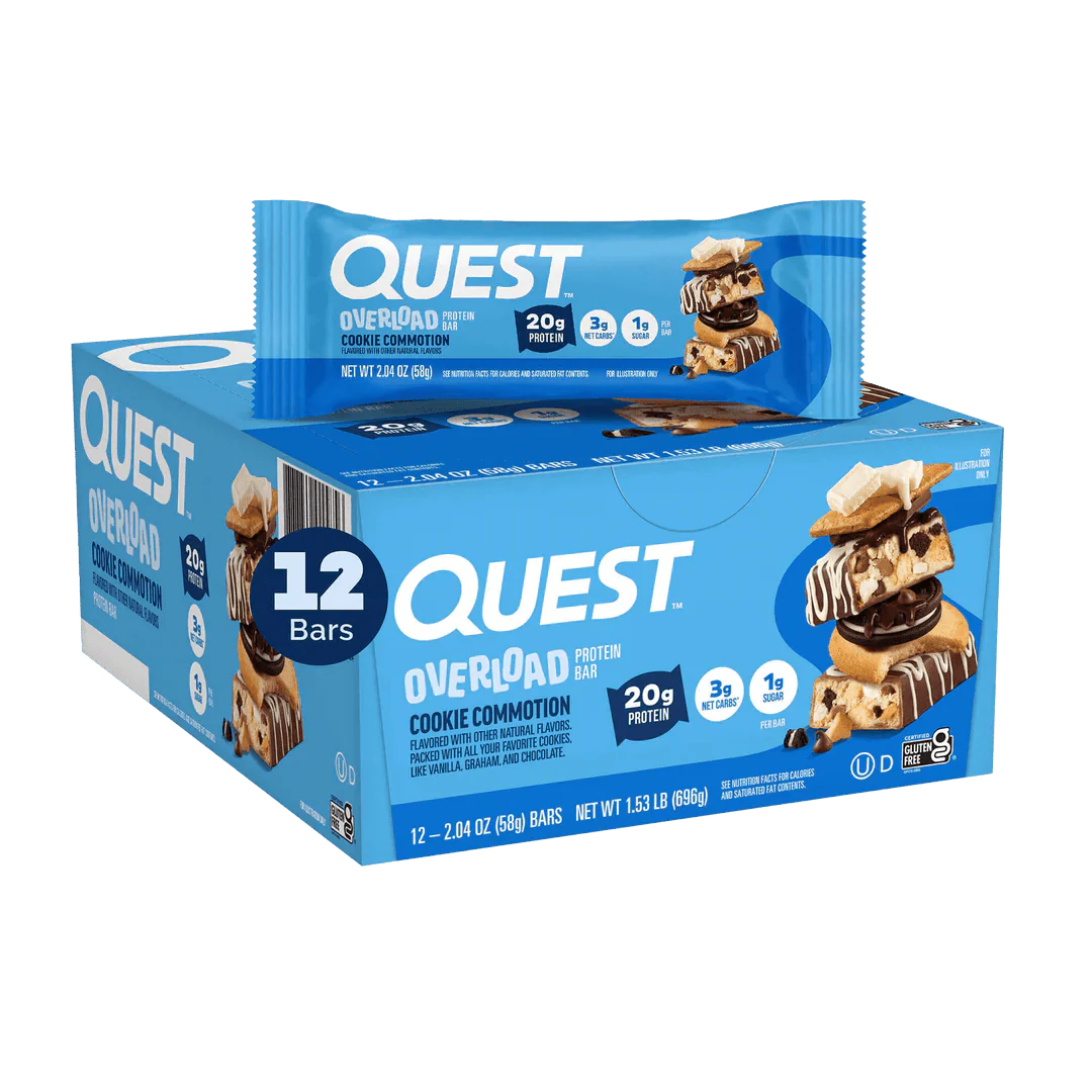 Simply Good Foods Quest Overload Protein Bars 12 Pack - Image 5