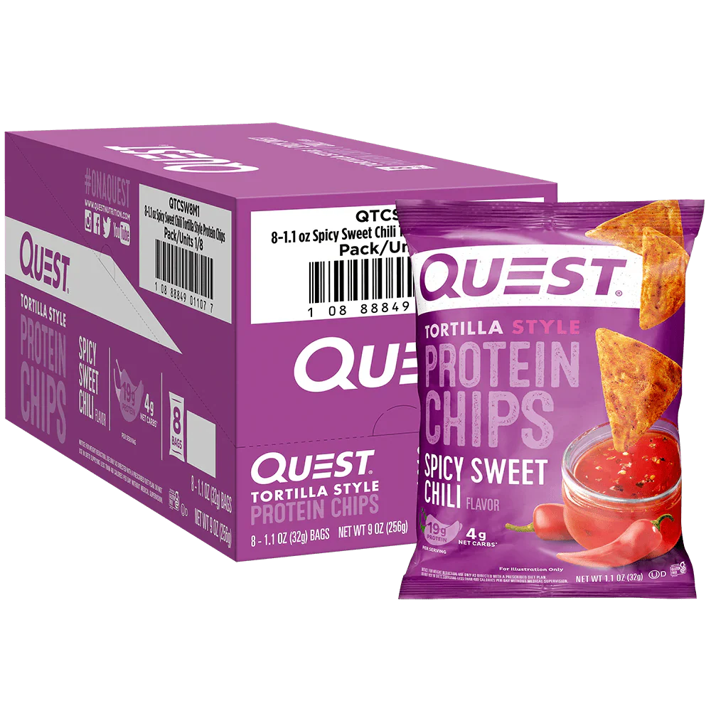 Simply Good Foods Quest Tortilla Style Protein Chips 8 Pack - Image 3