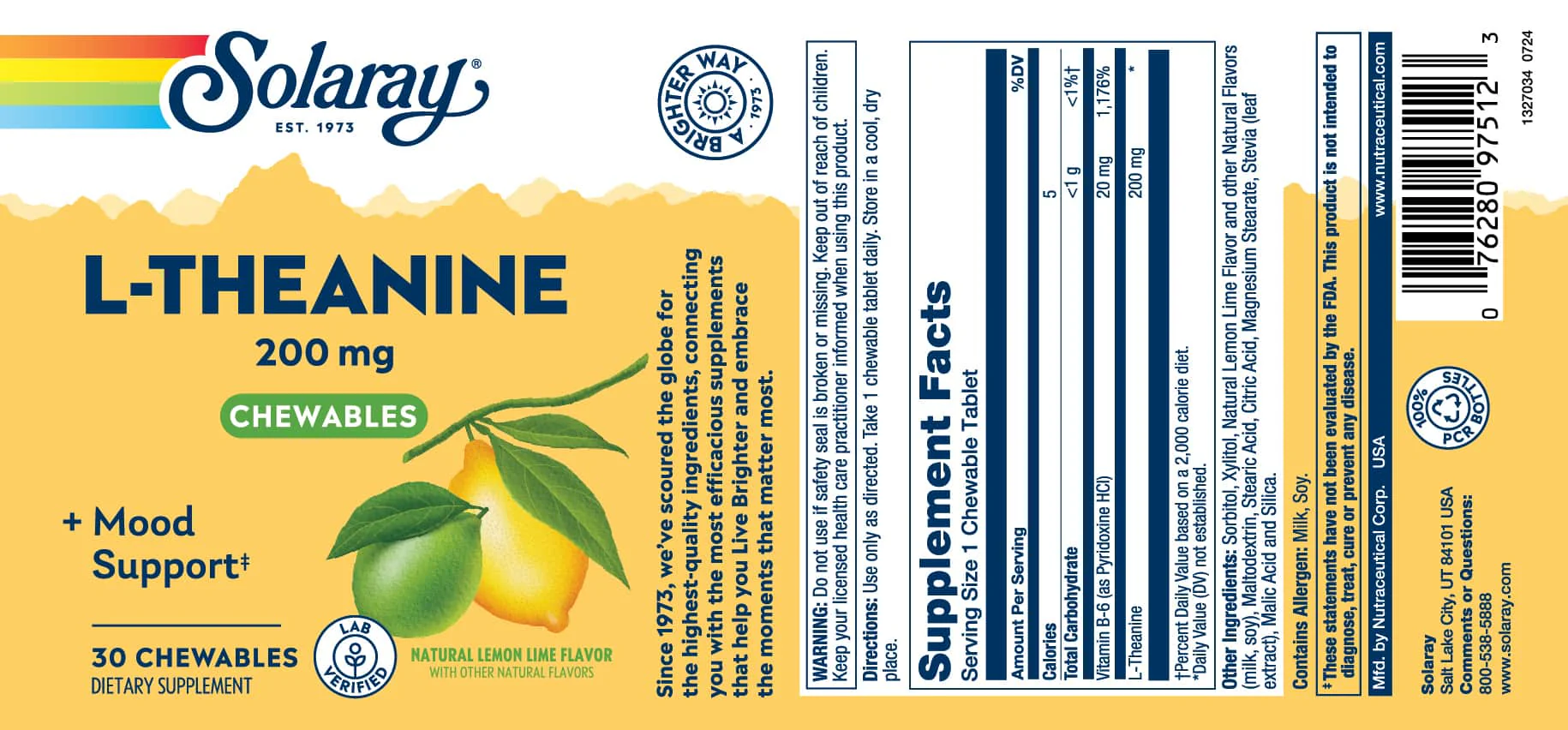 Solaray L-Theanine - Image 3