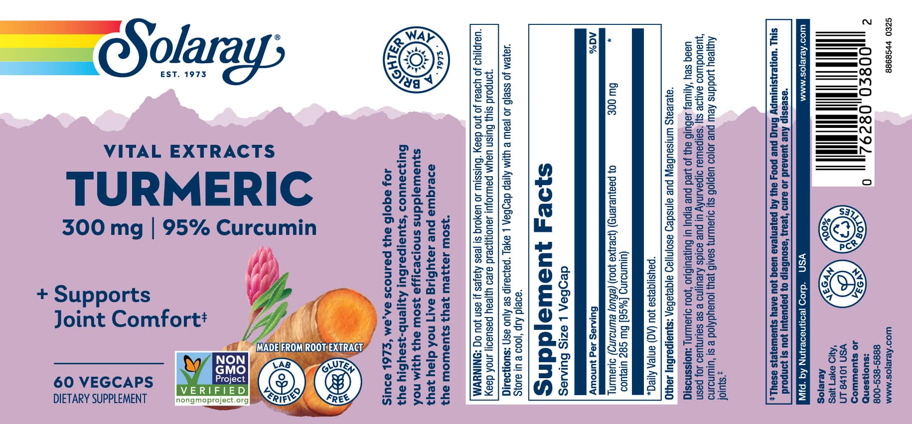 Solaray Turmeric - Image 3
