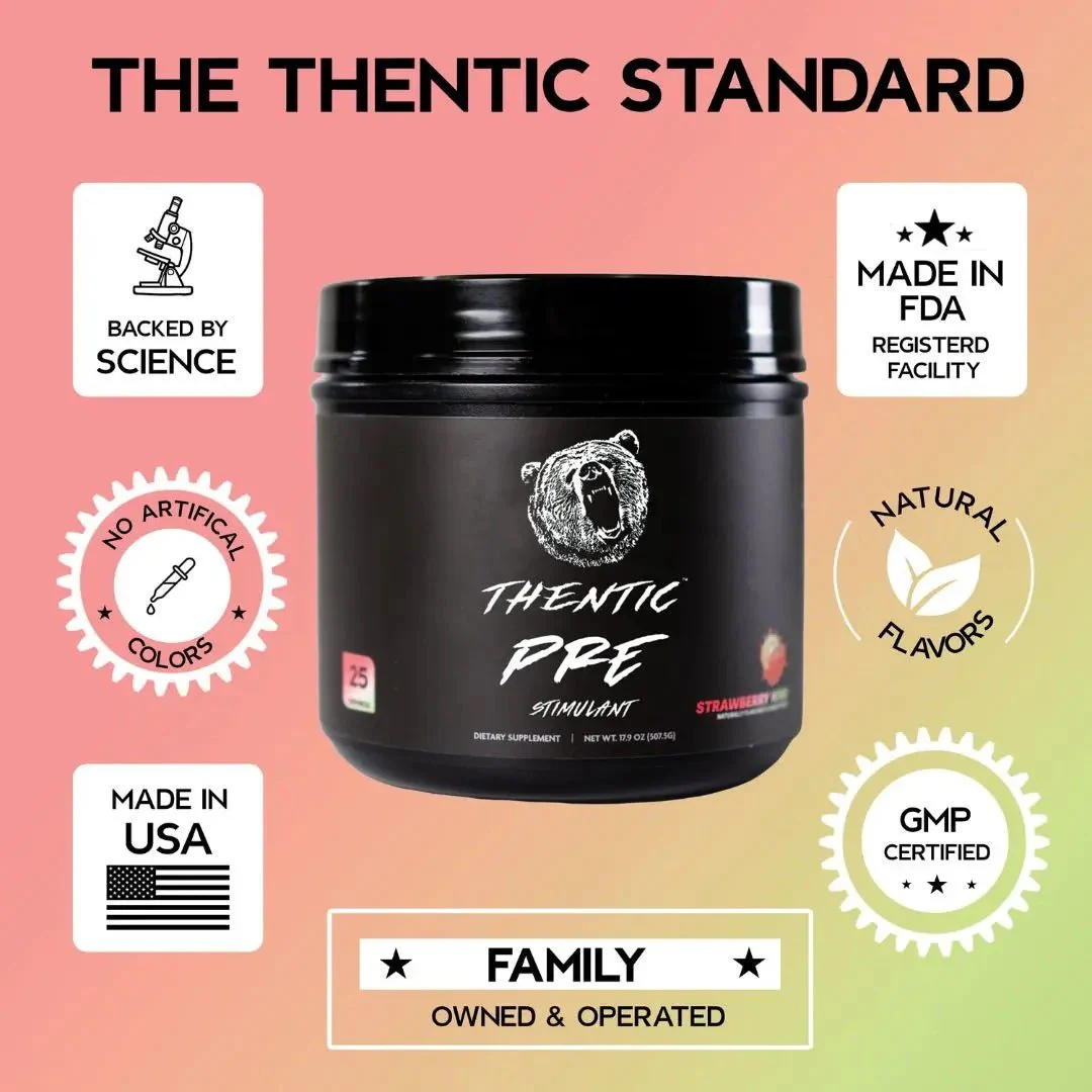 Thentic Stim Pre Workout - Image 5