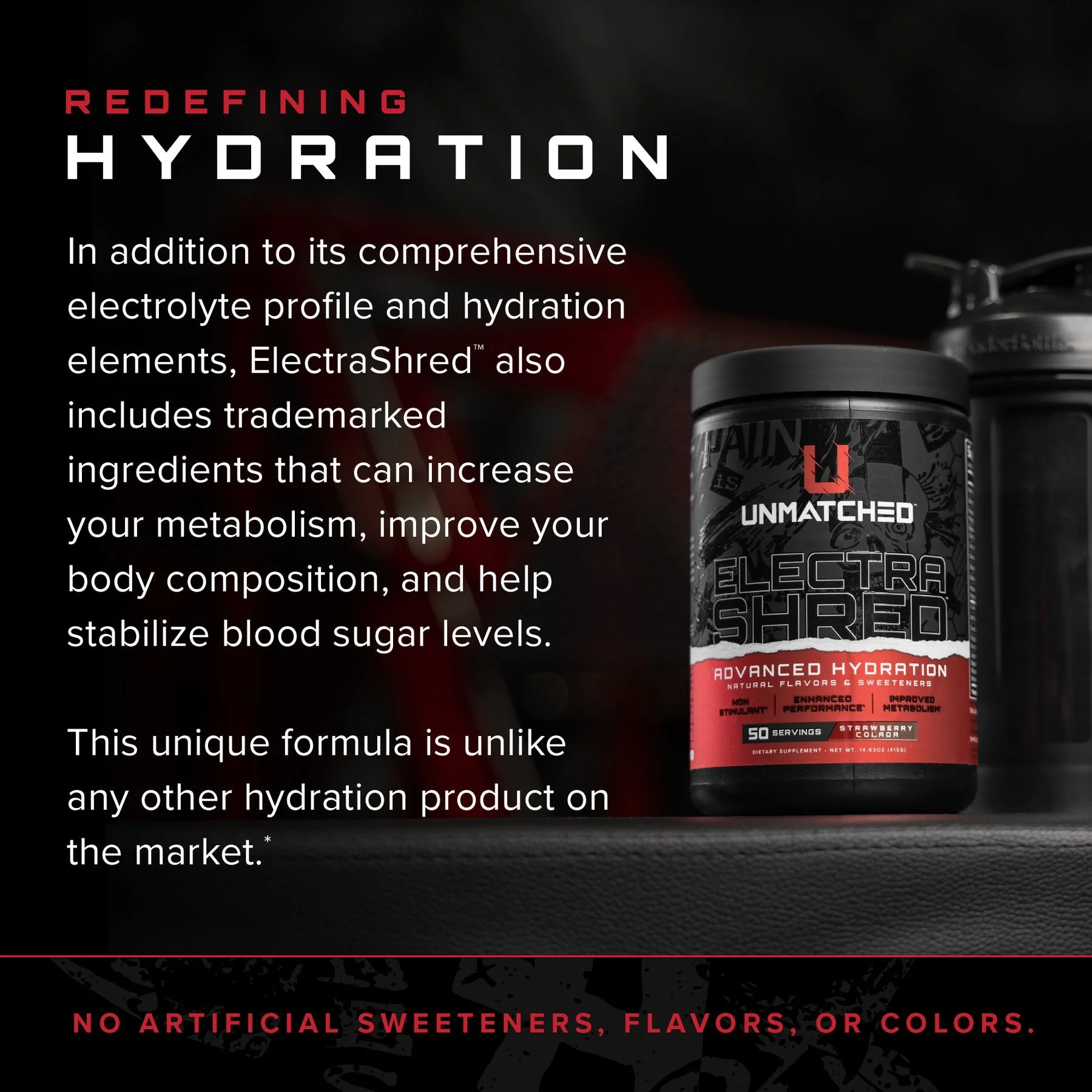 Unmatched Nutrition ELECTRASHRED Hydration Lemon Lime Sherbet - Image 4