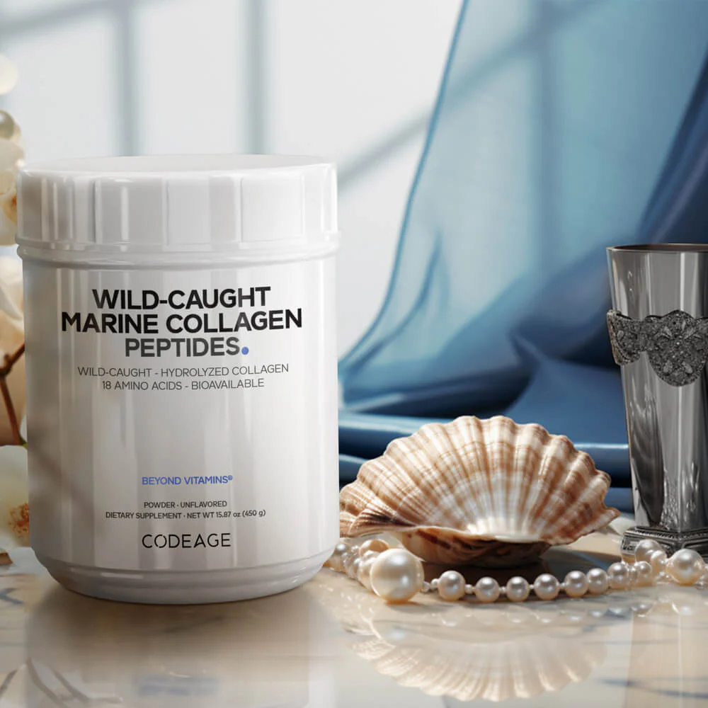 Codeage Wild Caught Marine Collagen Peptides Supplement Powder - Image 3